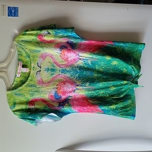 Leoma Lovegrove flamingo tee M